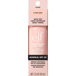 e.l.f. Halo Glow SPF50 3 Fair Cool Skin Tint|ELF Online