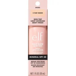 e.l.f. Halo Glow SPF50 2 Fair Warm Skin Tint|ELF Sale
