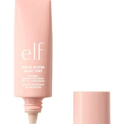 ELF e.l.f. Halo Glow SPF50 7 Medium Warm Skin Tint< Foundation