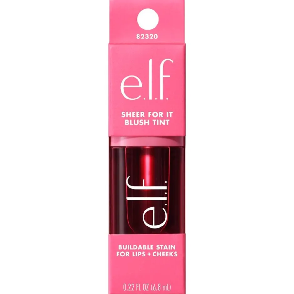 e.l.f. Sheer For It Left on Red Blush Tint|ELF Best