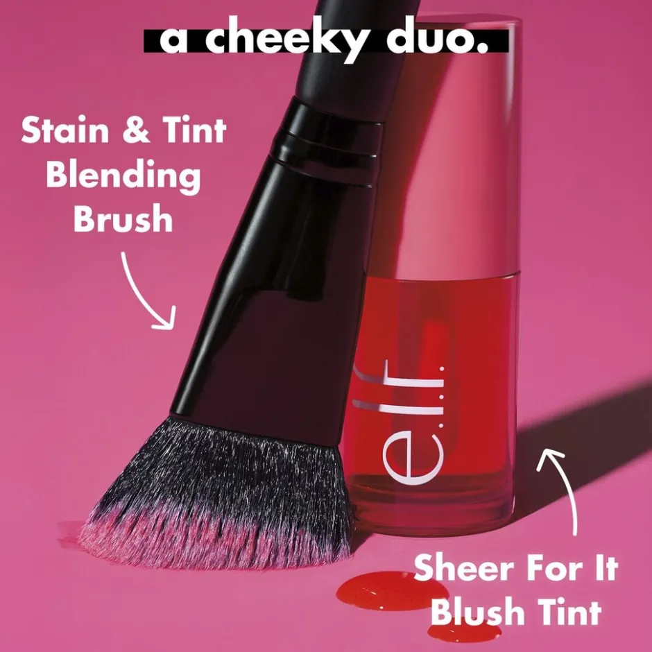 e.l.f. Sheer For It Left on Red Blush Tint|ELF Best