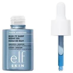 e.l.f. Skin Youth Boosting Blue-Ty Sleep Night Oil|ELF Hot