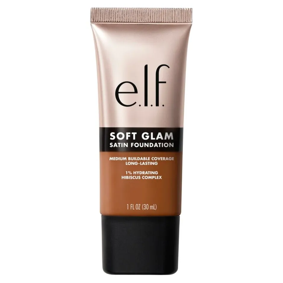ELF e.l.f. Soft Glam 55 Deep Warm Satin Foundation< Foundation