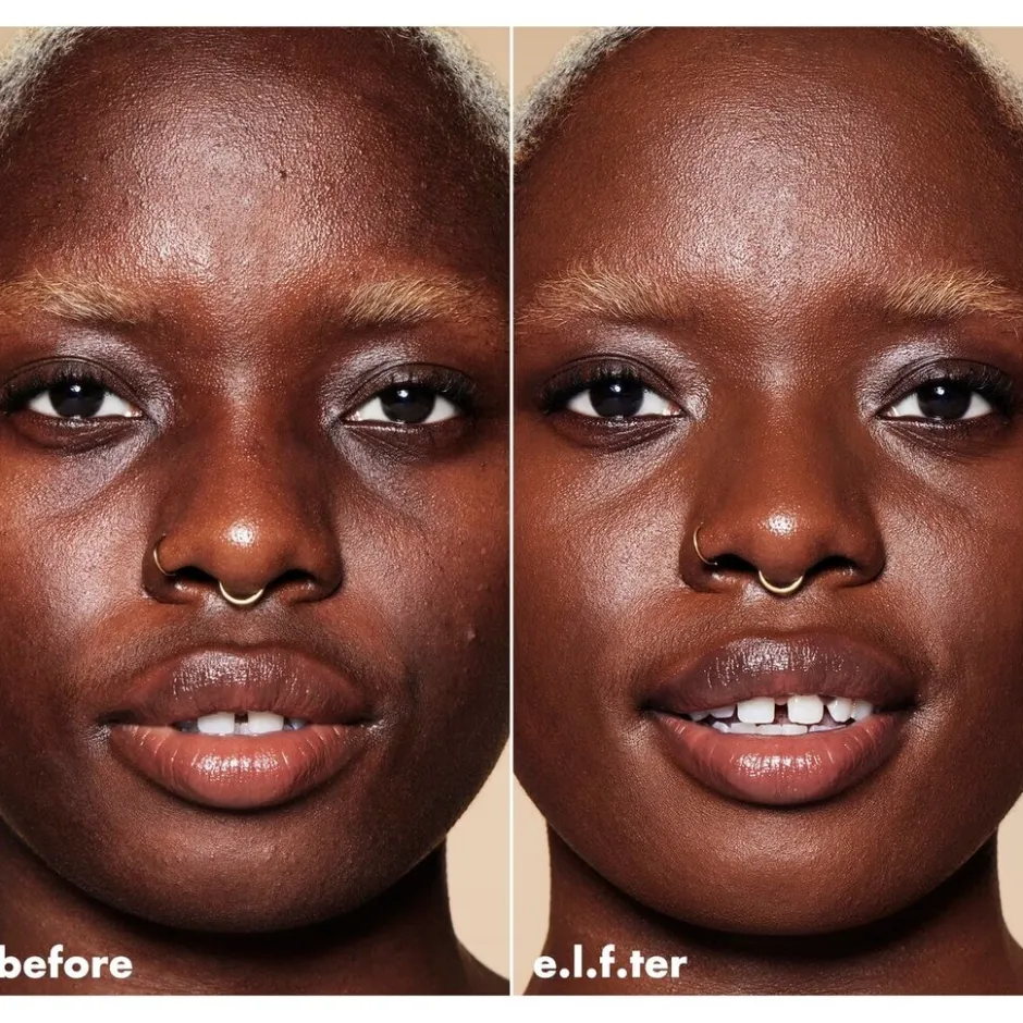 ELF e.l.f. Soft Glam 55 Deep Warm Satin Foundation< Foundation