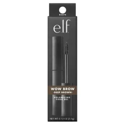 e.l.f. Wow Brow Deep Brown Volumizing Fiber Gel|ELF Sale