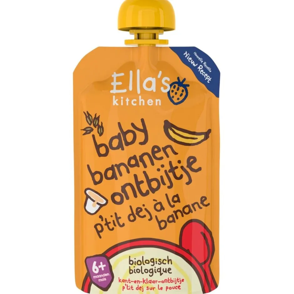 Ella's Kitchen Baby Bananen Ontbijtje< Fruithapjes