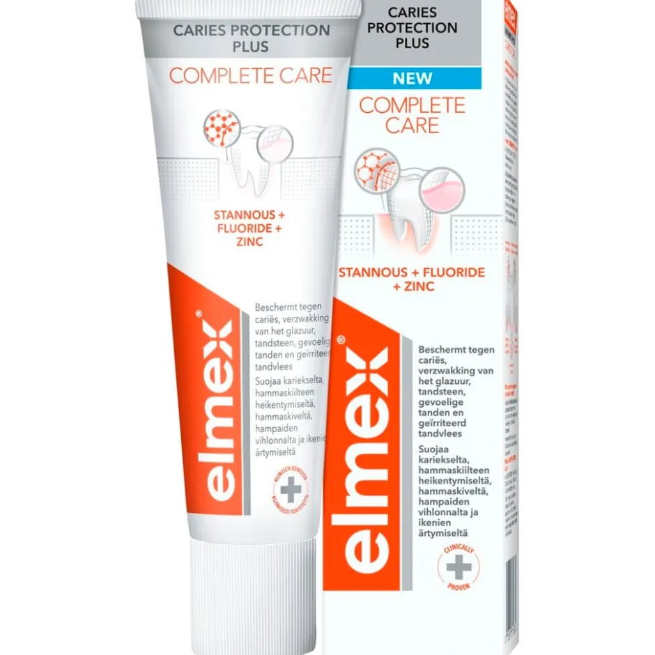 Elmex Complete Care Caries Protection Plus Tandpasta< Tandpasta