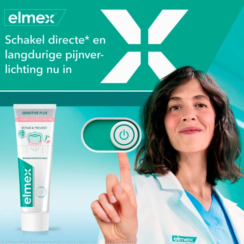 Elmex Sensitive Professional Repair & Prevent Tandpasta< Tandpasta