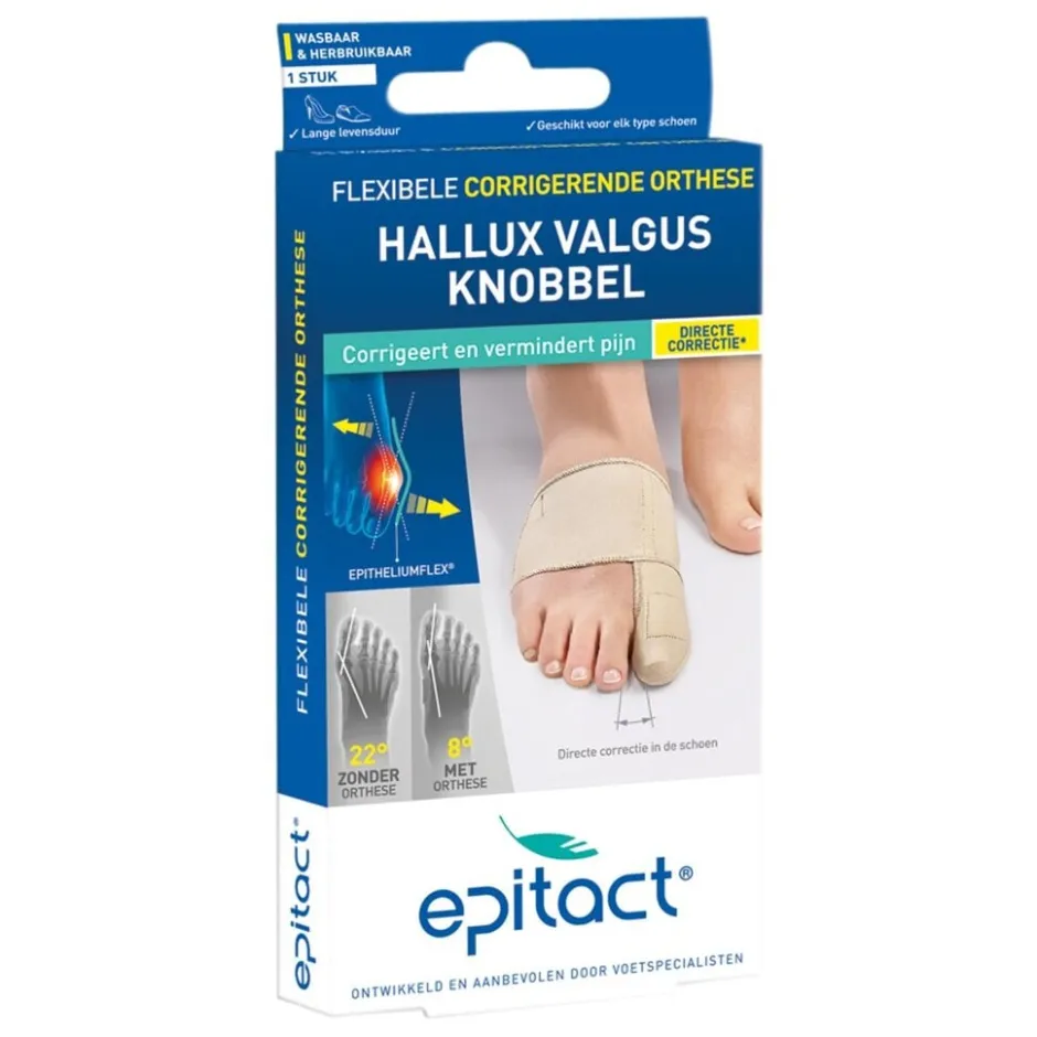 Epitact Hallux Valgus Knobbel Flexibele Corrigerende Orthese< Hulpmiddelen Voetproblemen