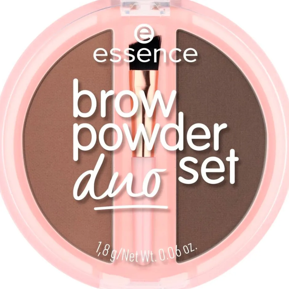 Essence 02 Medium Brow Powder Duo Set< Wenkbrauw Make-Up