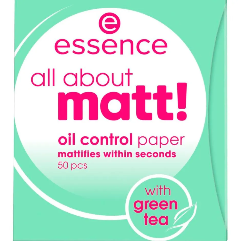 Essence All About Matt! Oil Control Blotting Paper< Gezichtspoeder