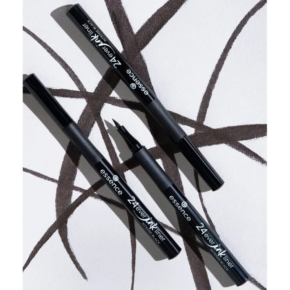24ever 01 Intense Black Ink Liner|Essence