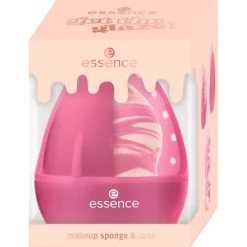 Essence Get The Glaze! 01 Bake It & Glaze It Make-Up Sponge & Case< Make-Up Sponsjes