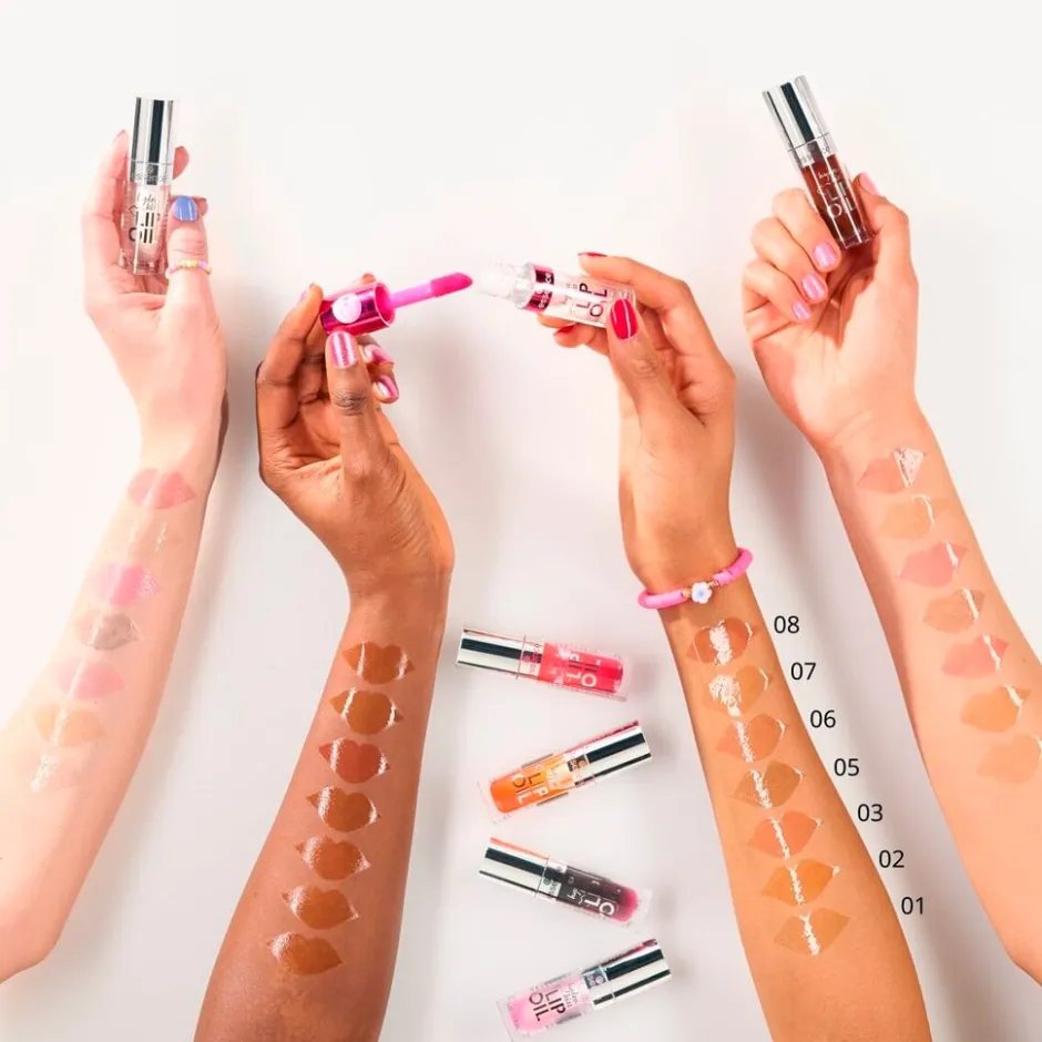 Hydra Kiss 09 Cookie Sparkle Lip Oil|Essence