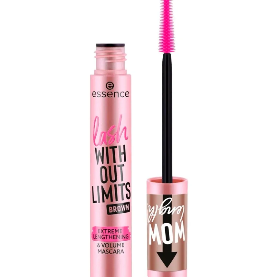 Lash Without Limit 02 Brown Extreme Lengthening & Volume Mascara|Essence Hot