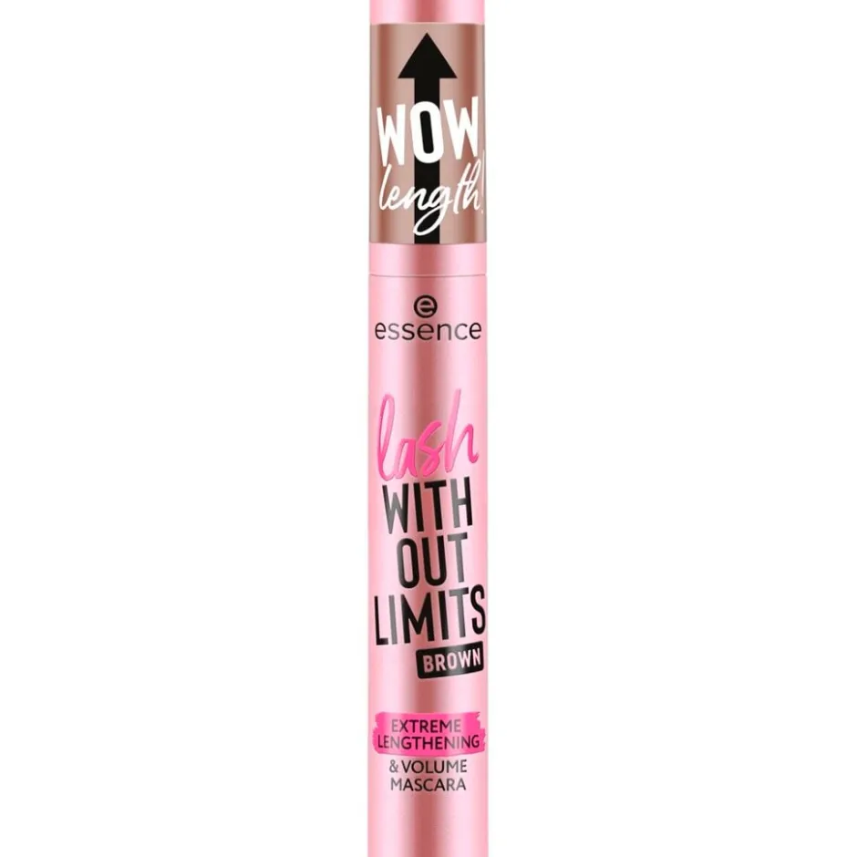 Lash Without Limit 02 Brown Extreme Lengthening & Volume Mascara|Essence Hot