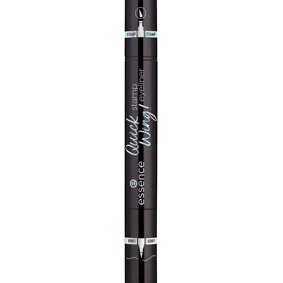Quick Wing! 01 Black Stamp Eyeliner|Essence