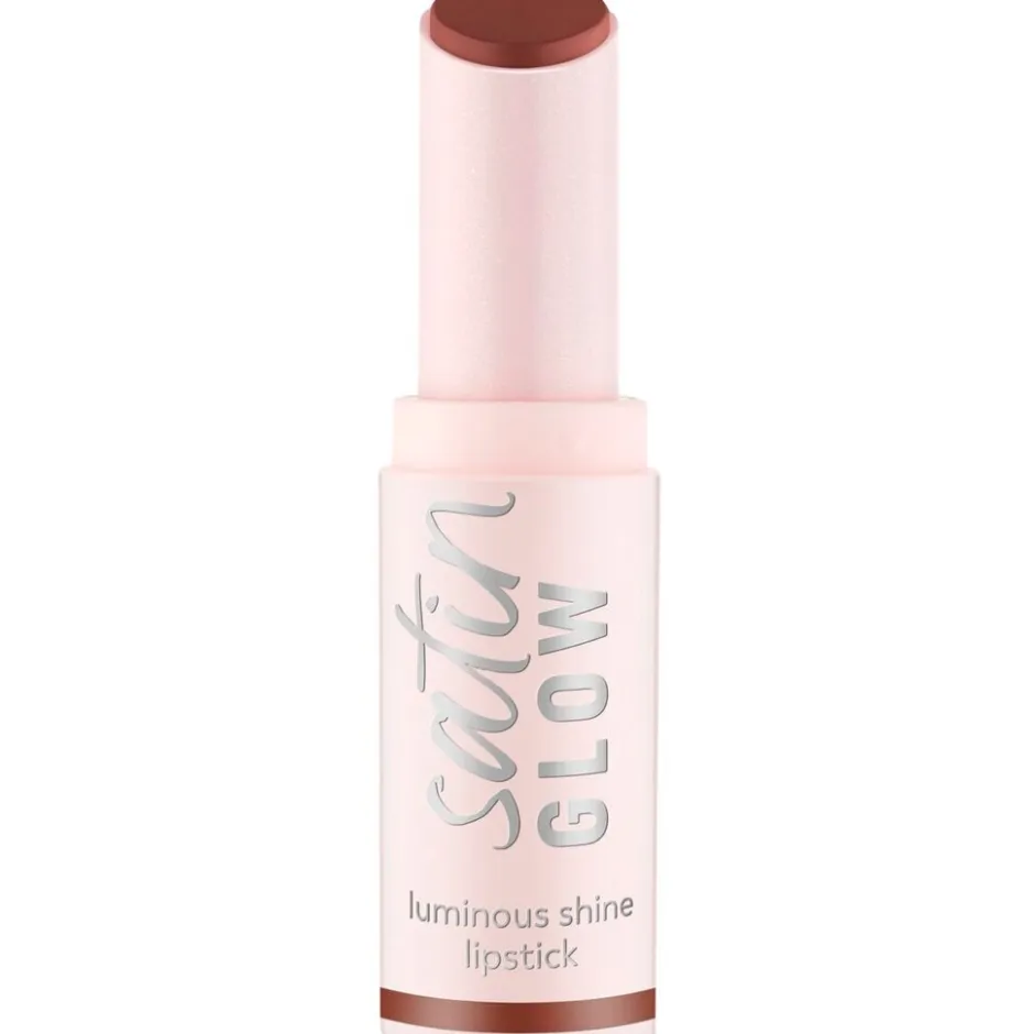 Satin Glow 06 Deja-Brew Luminous Shine Lipstick|Essence New