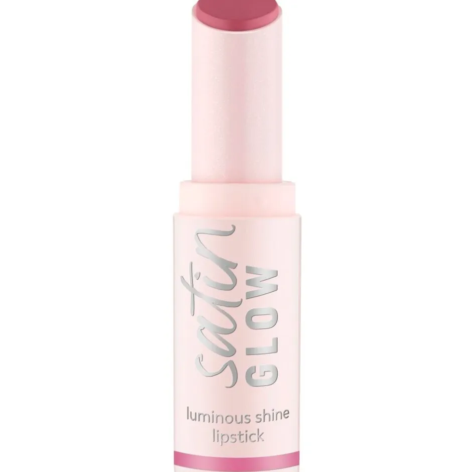 Satin Glow 04 Let's Get Mauvin Luminous Shine Lipstick|Essence Hot