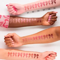 Essence Satin Glow 03 Rose And Shine Luminous Shine Lipstick< Lipmake-Up