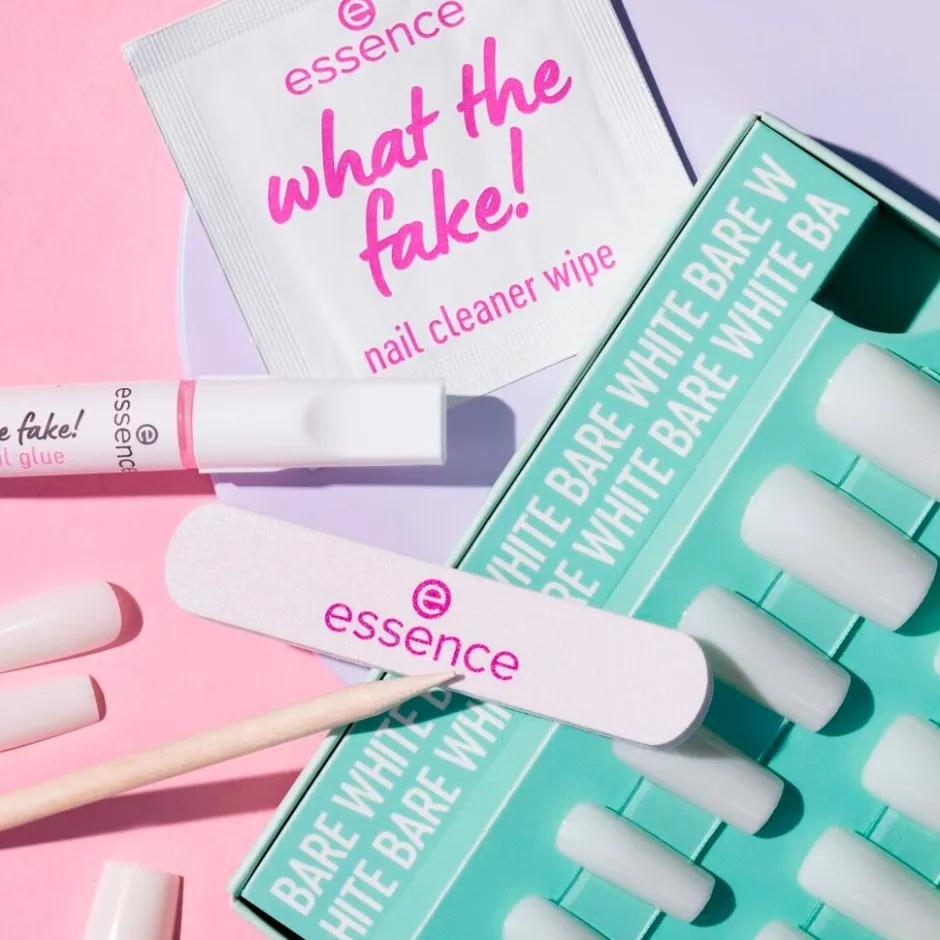 Essence What The Fake! 04 Bare White Press-On Nails Manicure< Nagelverzorging