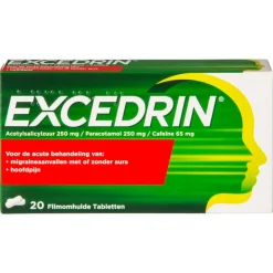 Excedrin Filmomhulde Tabletten< Pijn