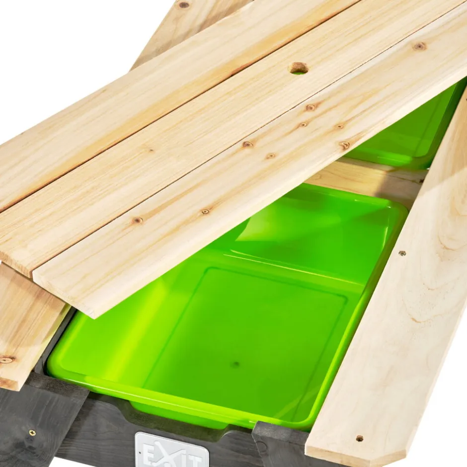 EXIT Toys EXIT Aksent zand-, water- en picknicktafel (2 bankjes)< Zandbakken|Waterspeelgoed