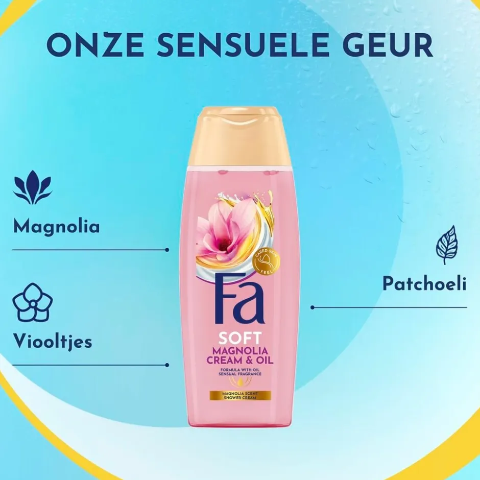 Fa Cream & Oil Magnolia Douchecrème< Douchecrème