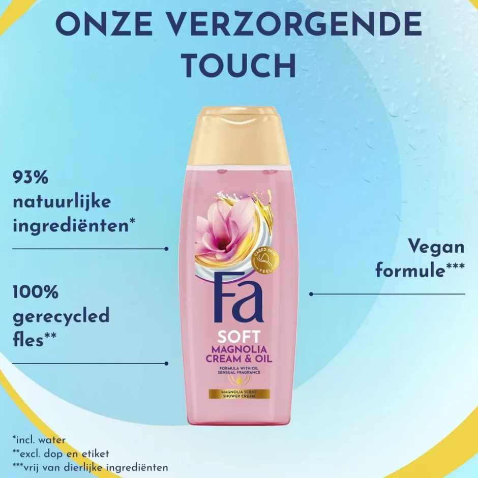 Fa Cream & Oil Magnolia Douchecrème< Douchecrème