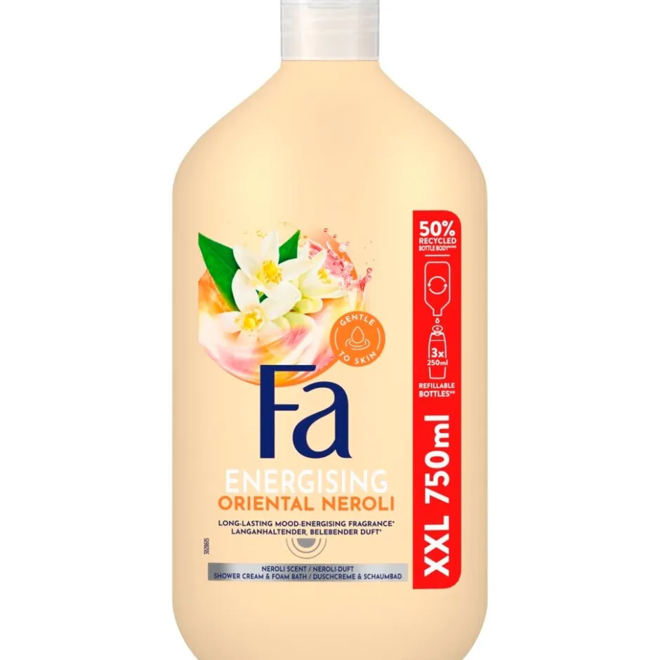 Energising Oriental Neroli Shower Cream & Foam Bath|Fa Hot