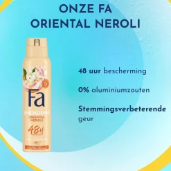 Fa Energising Oriental Neroli Deodorant Spray< Deospray