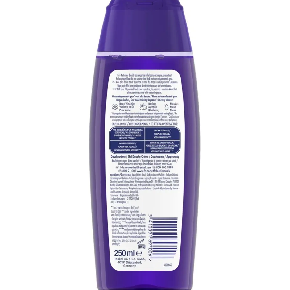 Fa Luxurious Viola Douchegel< Douchegel