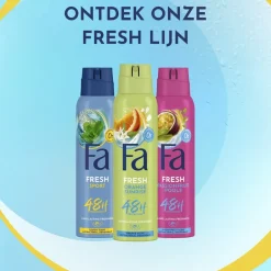 Fa Orange Sunrise Deodorant Spray< Deospray