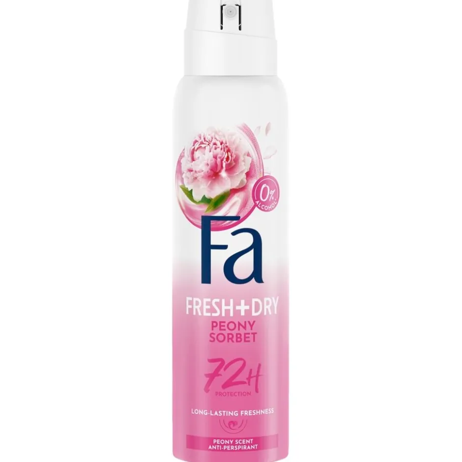 Peony Sorbet Antitranspirant Spray|Fa Best