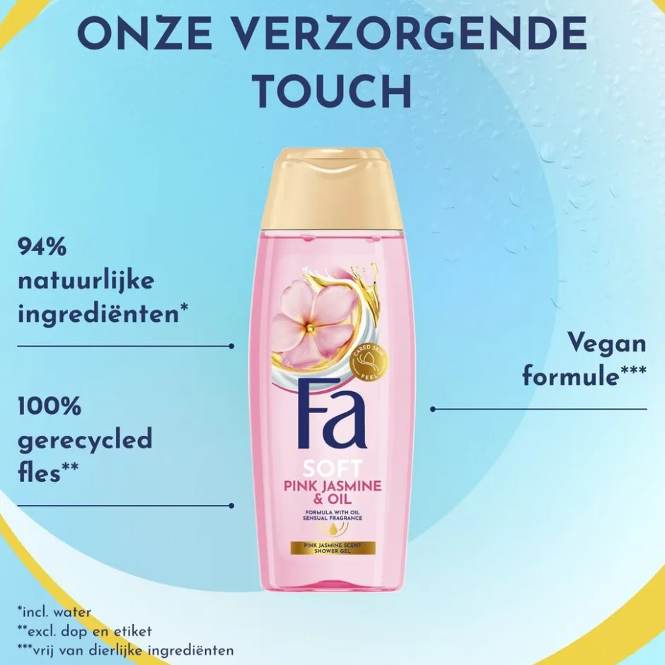Fa Pink Jasmine & Oil Douchegel< Douchegel