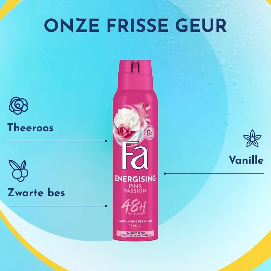 Fa Pink Passion Deodorant Spray< Deospray