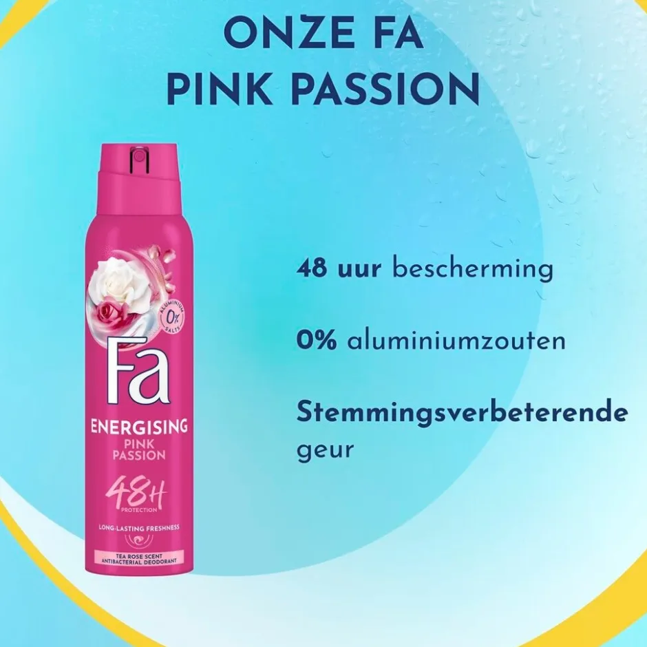 Fa Pink Passion Deodorant Spray< Deospray