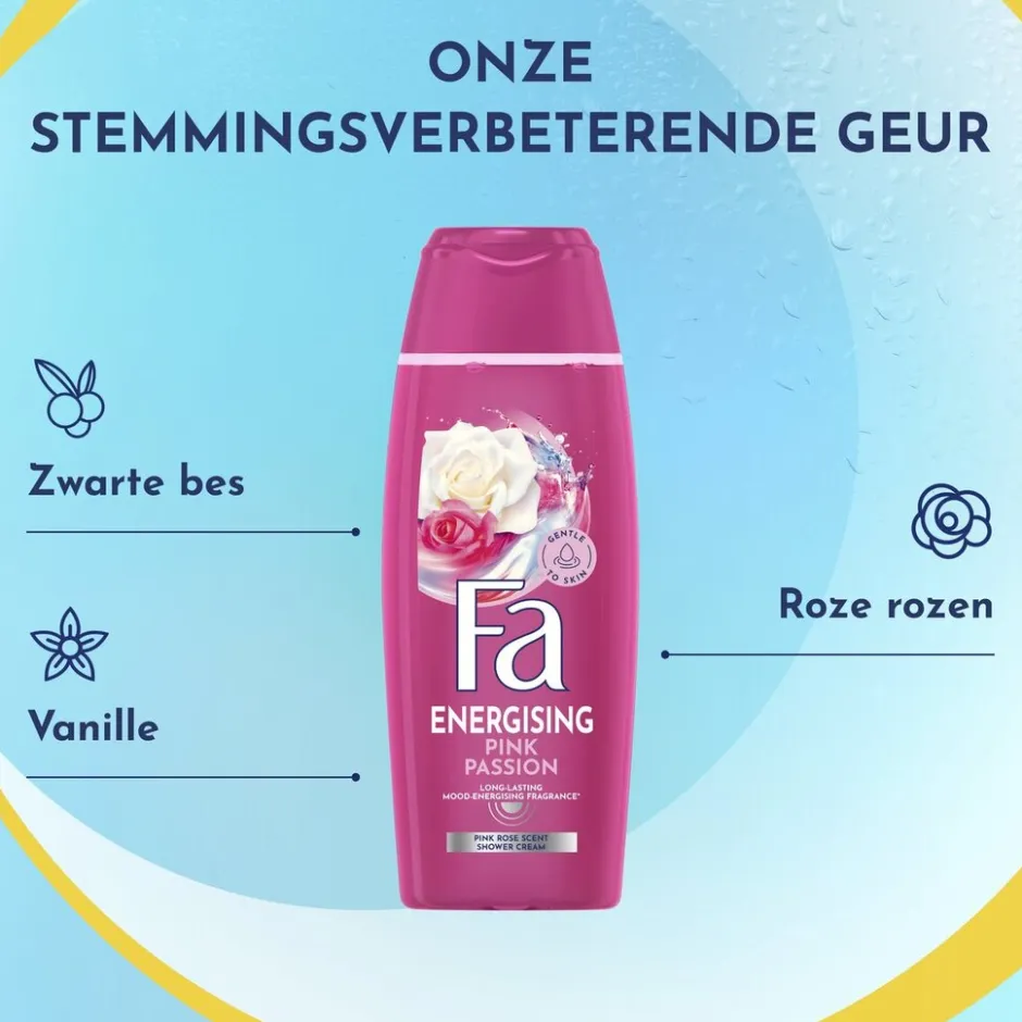 Fa Pink Passion Douchegel< Douchegel