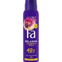 Fa Relaxing Luxurious Viola Deodorant Spray< Deospray