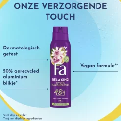 Fa Relaxing Mystic Passion Flower Deodorant Spray< Overmatig Transpireren|Deostick