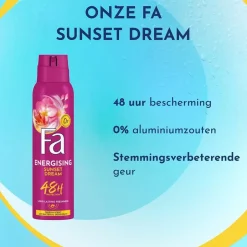 Fa Sunset Dream Deodorant Spray< Deospray