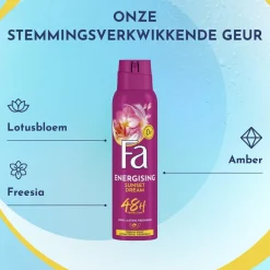 Fa Sunset Dream Deodorant Spray< Deospray