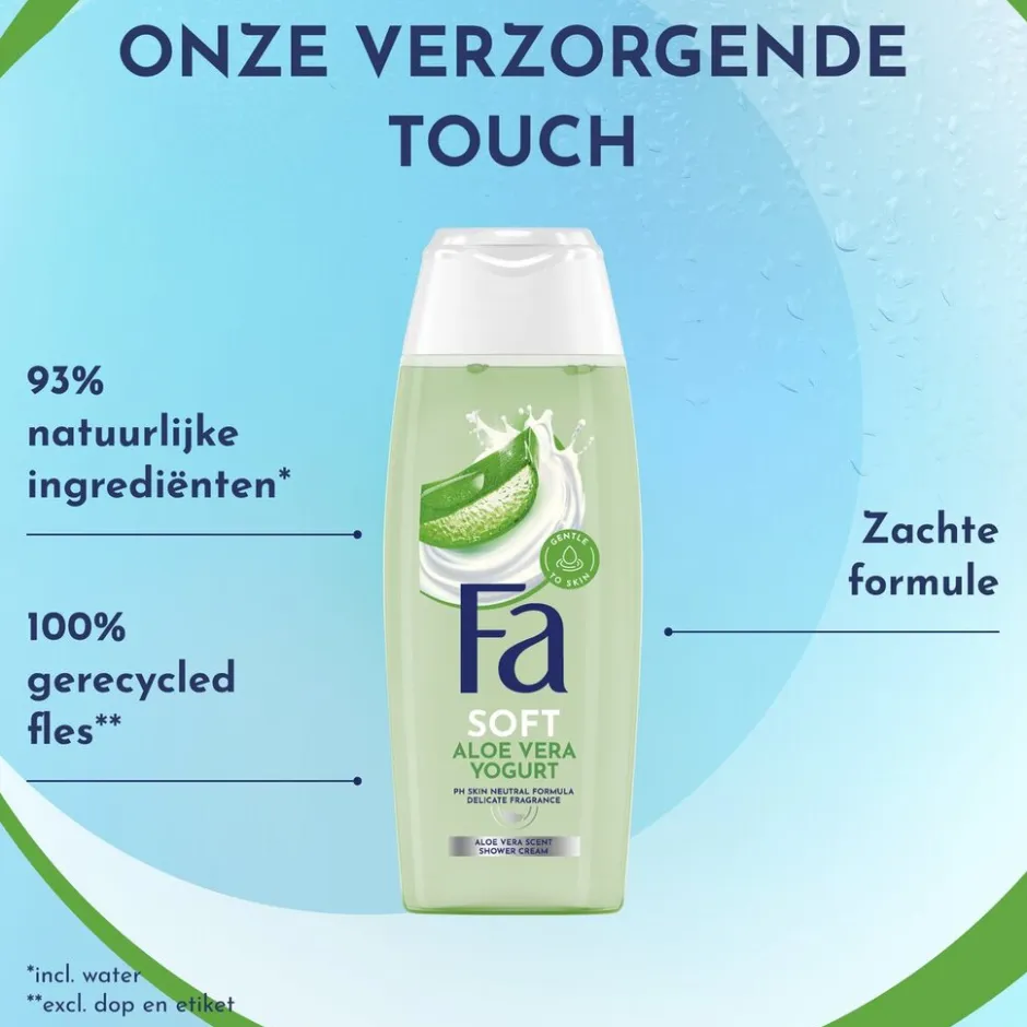 Fa Yoghurt Aloë Vera Douchecrème< Douchecrème