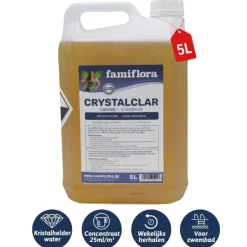 Famiflora Crystalclar vloeibaar 5L groenverwijderaar< Zwembaden En Accessoires