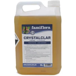 Famiflora Crystalclar vloeibaar 5L groenverwijderaar< Zwembaden En Accessoires