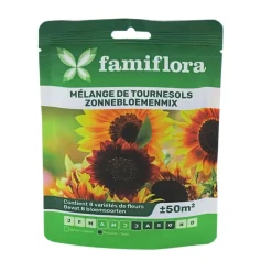 zonnebloemenmix bloemenzaden|Famiflora Discount