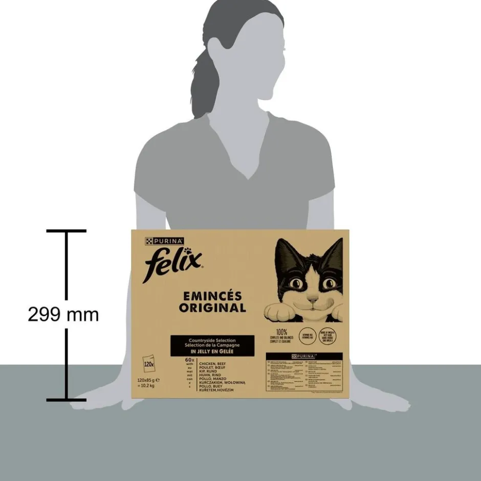 Felix Original Countryside Selectie in Gelei Kattenvoer< Katten