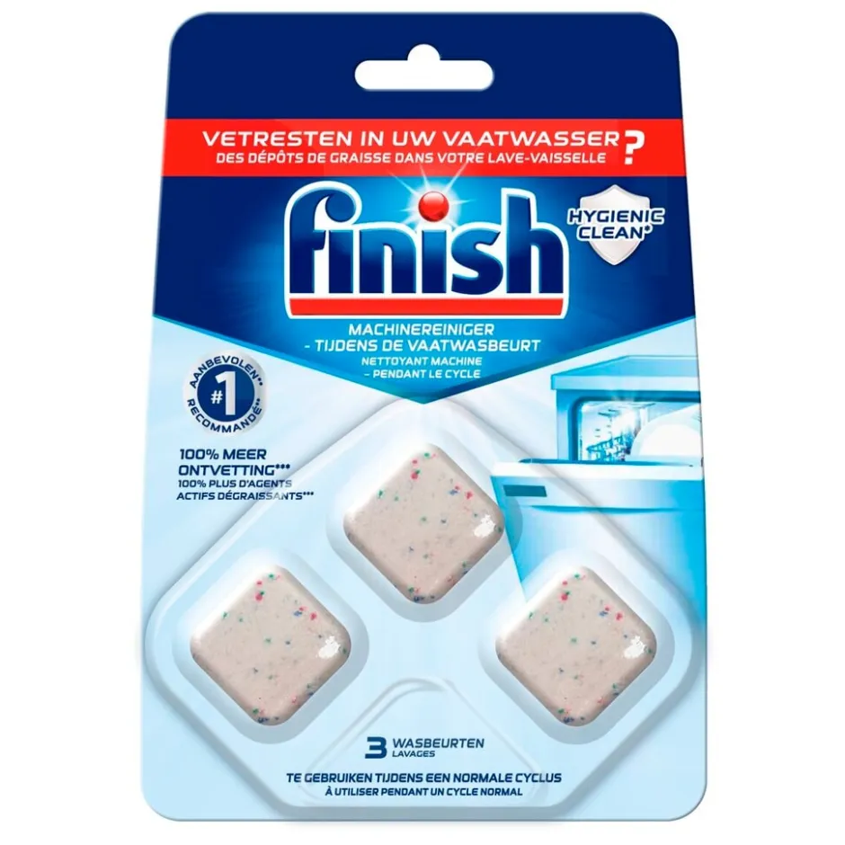 Finish Machinereiniger Tijdens de Wasbeurt< Reiniging Vaatwasser
