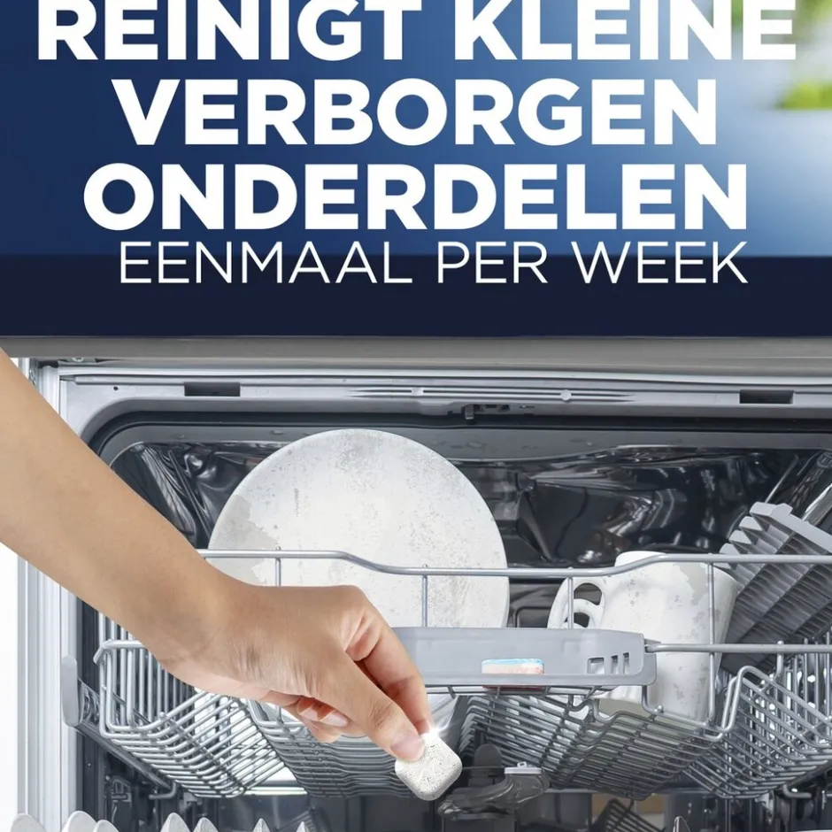 Finish Machinereiniger Tijdens de Wasbeurt< Reiniging Vaatwasser