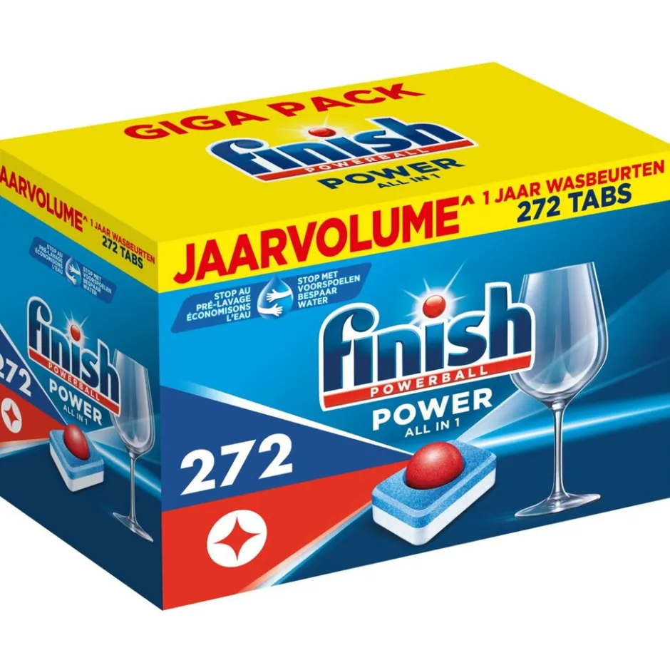 Finish Powerball All-in-1 Power Vaatwastabletten< Vaatwastabletten